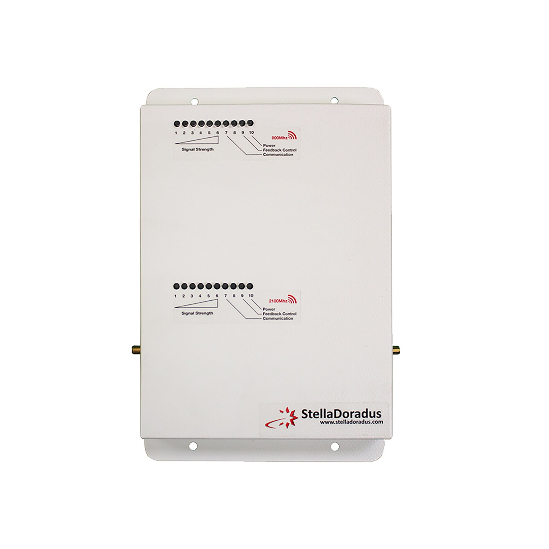 Repetidor bibanda 800/900 MHz para 1.000 m² (5 habitaciones), sin antenas