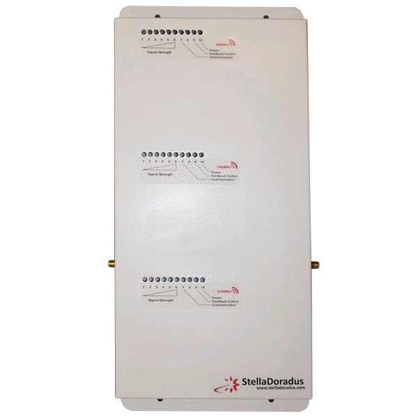 Repetidor tribanda 800/900/1800 MHz para 1.000 m²