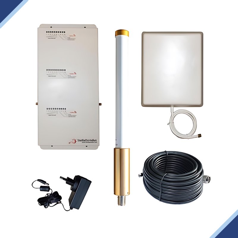 Kit repetidor tribanda 800/900/1800 MHz de 1 puerto para barcos