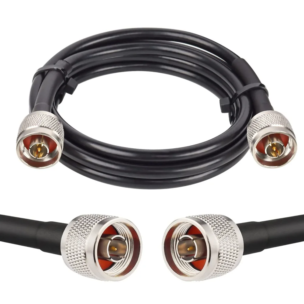 Latiguillo LMR-400 de 20 m, N macho a N macho