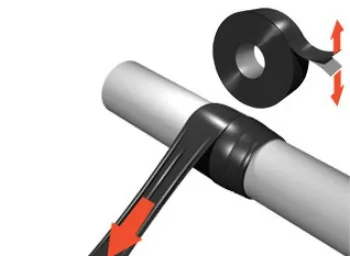 Cinta de vulcanizar 10 m x 19 mm – BOSSACC-CV – vista 2