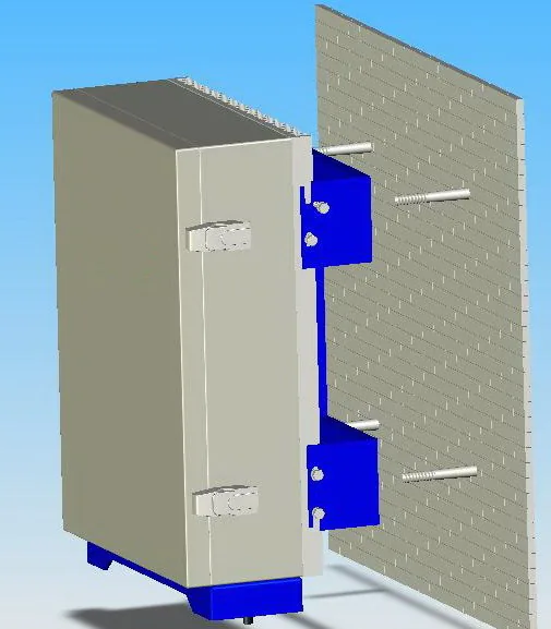 Soporte de antena para fijar a la pared con tornillos – BOSSACC-SPL – vista 2