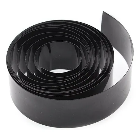 Tubo termorretráctil negro 9,5 mm (bobina de 3 m)