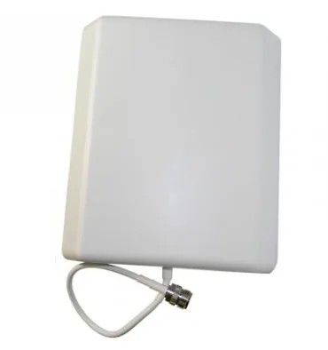 Antena panel exterior 8 dBi para repetidores, todas las bandas