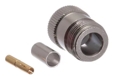 Conector N hembra de crimpar para cable LMR/HDF-240 – BOSSRF-NH240 – vista 2