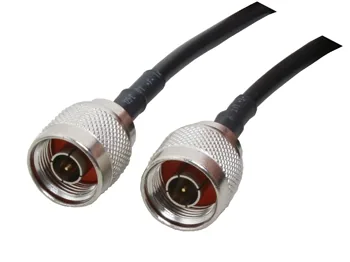 Latiguillo LMR-240 de 15 m, N macho a N macho