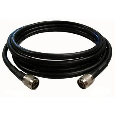 Latiguillo LMR-400 de 15 m, N macho a N macho
