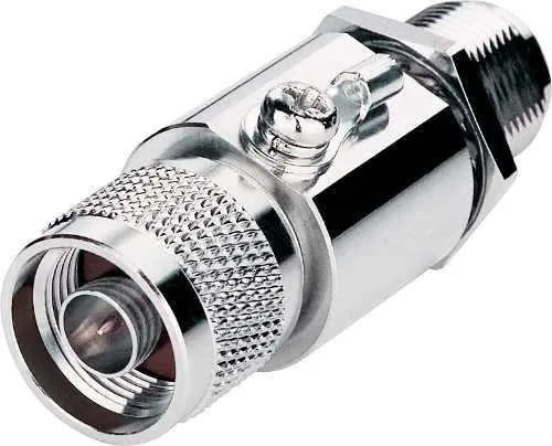 Protector de sobretensiones para antena, coaxial tipo N