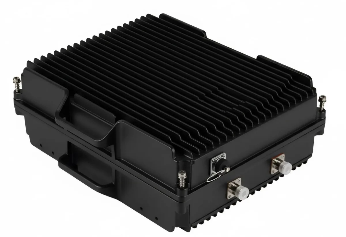 Repetidor alta potencia bibanda 800/900 MHz 37 dBm para exterior