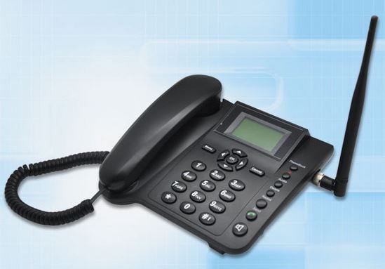Téléphone de bureau GSM quadri-bande, mains libres, pour tout opérateur... - BOSSGSM-PHONE
