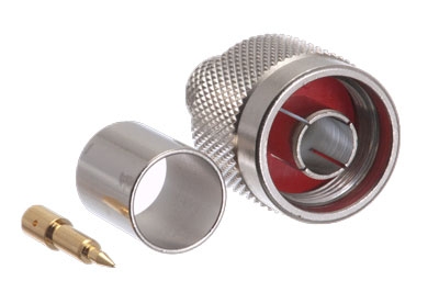 N Connecteur mâle à sertir sur un câble de type LMR/HDF 400 - BOSSRF-NM400